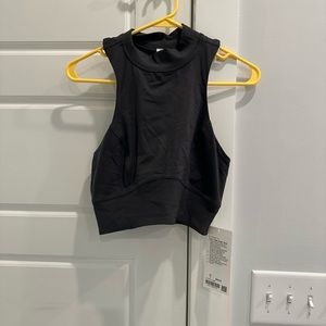 Never worn crop tank from lululemon